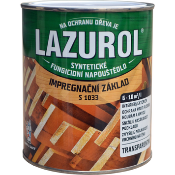 Ґрунт-просочення LAZUROL S1033, 0,75 л, безбарвний 8595073025835 фото